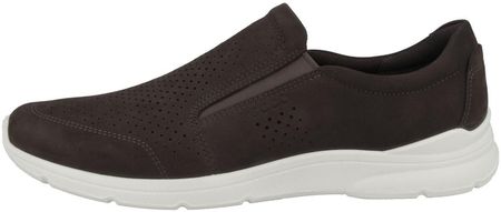 Ecco Buty slip-on męskie Irving 51164402178 Brązowe    