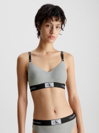 Calvin Klein Underwear Biustonosz bawełniany 000QF7218E-P7A Szary    