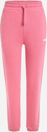 Guess Spodnie dresowe damskie V3GB11KAIJ1 Różowe    
