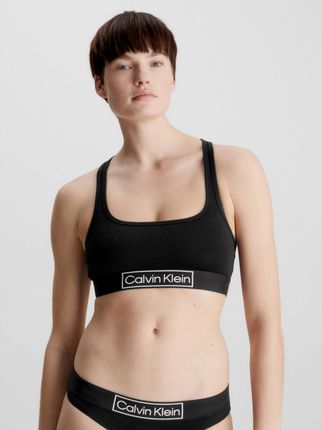 Calvin Klein Underwear Biustonosz bawełniany 000QF6768E-UB1 Czarny    