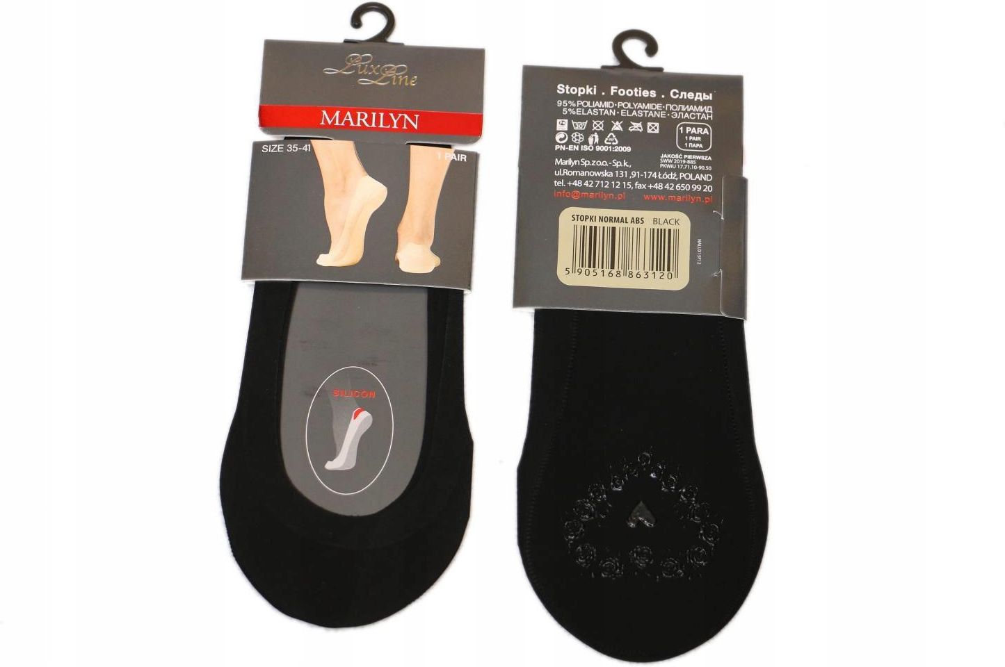 Stopki Marilyn Stopki Normal Abs 35-41 Black Lux Line - Ceny i opinie - Ceneo.pl