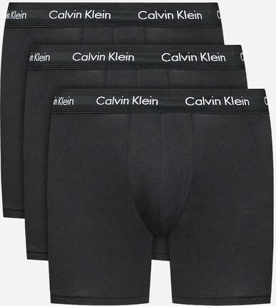 Calvin Klein Underwear Zestaw majtek bokserek męskich bawełnianych 000NB1770A-XWB 3 szt. Czarny    