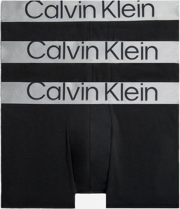 Calvin Klein Underwear Zestaw majtek bokserek męskich bawełnianych 000NB3130A-7V1 3 szt. Czarny    