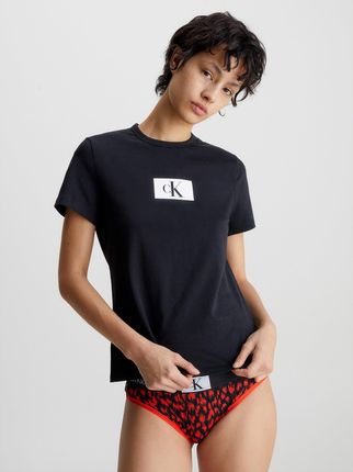 Calvin Klein Underwear Koszulka damska bawełniana 000QS6945E-UB1 Czarna    