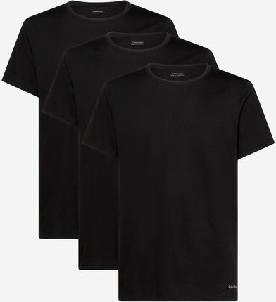 Calvin Klein Underwear Zestaw koszulek bawełnianych męskich 000NB4011E-001 3 szt. Czarny    
