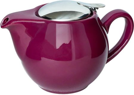 Dzbanek z zaparzaczem purpurowy – idealny zestaw do parzenia herbaty, piekny prezent dla mamy 500ml