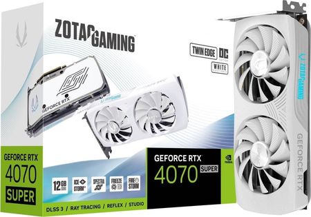 Zotac GeForce RTX 4070 SUPER Twin Edge OC White Edition 12GB GDDR6 (ZTD40720)