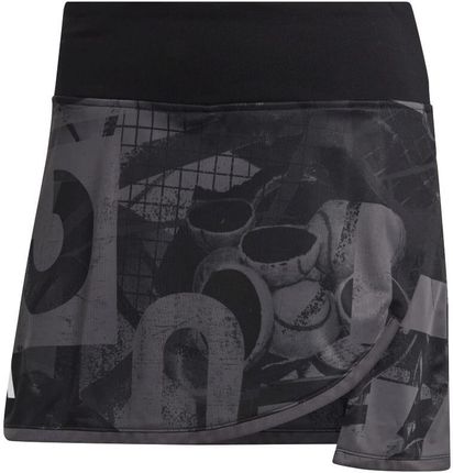 adidas  Club Tennis Graphic Skirt Grey