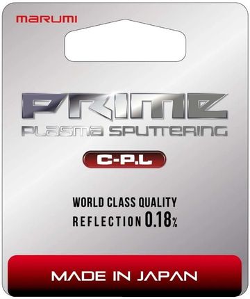 MARUMI PRIME PLASMA SPUTTERING CPL 82mm, filtr polaryzacyjny