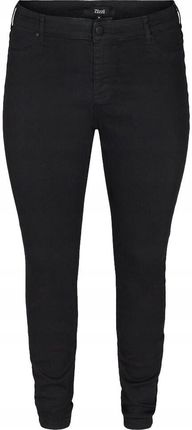 Fantastyczne Czarne Spodnie Jegginsy Zizzi Plus Size 064L 52
