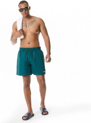Męskie spodenki  plażowe Prosto Shorts Basy - zielone