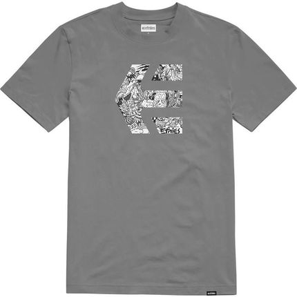 koszulka ETNIES - Icon Graphic Tee Grey (020) rozmiar: L