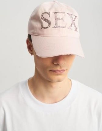 Sex Distressed Hat (pink)
