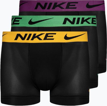 Bokserki męskie Nike Dri-FIT Cotton Trunk 3 pary fuxia/yellow/turquoise | WYSYŁKA W 24H | 30 DNI NA ZWROT