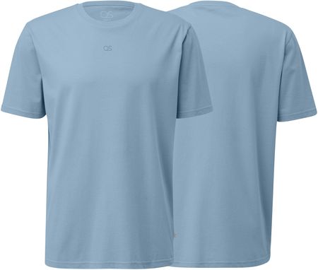 T-shirt męski s.Oliver niebieski - M