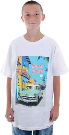 koszulka DIAMOND - Holiday In Havana S/S Tee White (WHT) rozmiar: S