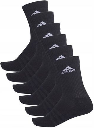 adidas  Cush Crew Black 3 Pack