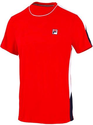Koszulka męska Fila  T-Shirt Gabriel Navy/Fila Red   M