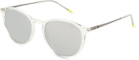 HUGO HG 1286/S Męskie okulary przeciwsłoneczne, Oprawka: Tworzywo sztuczne, kryształowy przezroczysty
