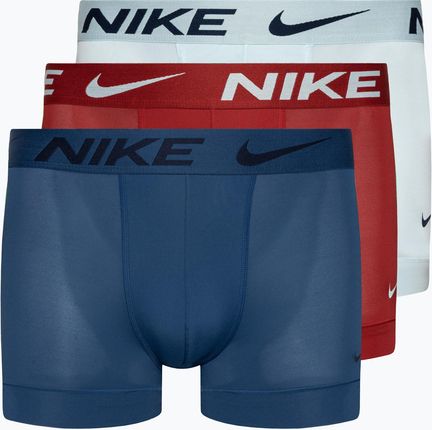 Bokserki męskie Nike Dri-Fit Essential Micro Trunk 3 pary blue/red/white | WYSYŁKA W 24H | 30 DNI NA ZWROT