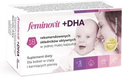 Feminovit  +  DHA 30 kaps - Dla mam i kobiet w ciąży