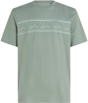 Męska Koszulka z krótkim rękawem O'Neill Mix & Match Floral Graphic T-Shirt 2850212-16017 – Zielony
