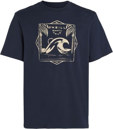 Męska Koszulka z krótkim rękawem O'Neill Mix & Match Wave T-Shirt 2850220-15039 – Granatowy