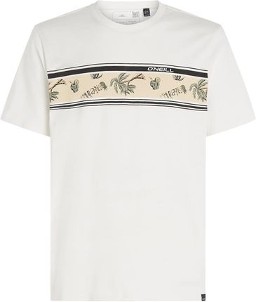 Męska Koszulka z krótkim rękawem O'Neill Mix & Match Floral Graphic T-Shirt 2850212-11010 – Biały