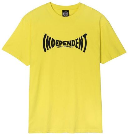 koszulka INDEPENDENT - Span Logo T-Shirt Vintage Yellow (VINTAGE YELLOW) rozmiar: M