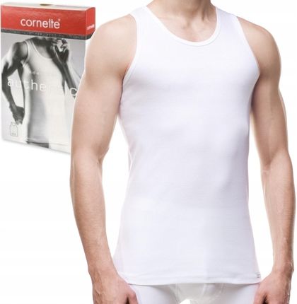 Cornette koszulka authentic 213 ribbed biała XXL