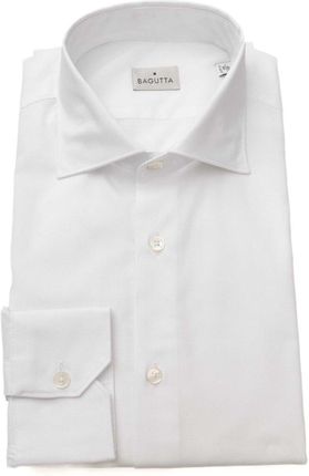 Koszula marki Bagutta model 12509 MIAMI kolor Biały. Odzież męska. Sezon: