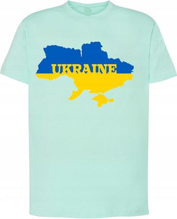 T-Shirt męski Ukraina Flaga Państwa r.S