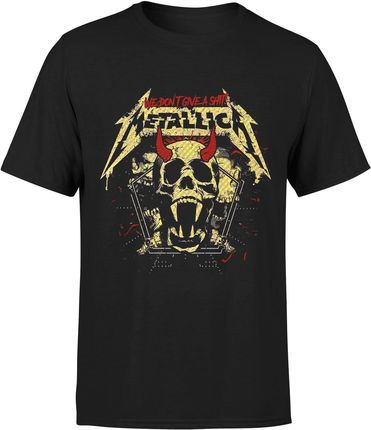 Metallica We Dont Give A Shit Męska koszulka (S, Czarny)