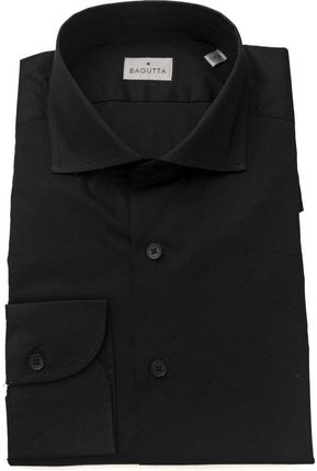 Koszula marki Bagutta model 12745UN WALTER kolor Czarny. Odzież męska. Sezon: