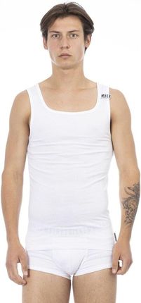 Koszulka T-shirt marki Bikkembergs model BKK1UTT01BI kolor Biały. Bielizna męski. Sezon: Cały rok