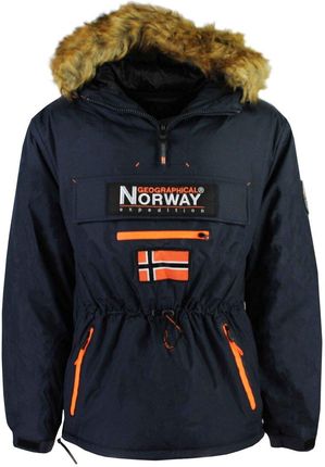 Markowa kurtka Geographical Norway model Axpedition-WT1072H kolor Niebieski. Odzież męska. Sezon: Jesień/Zima