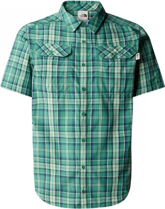 Koszula męska The North Face S/S Pine Knot Shirt Rozmiar: M / Kolor: zielony