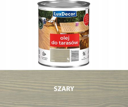 Luxdecor Olej Do Tarasów Szary 0,7L