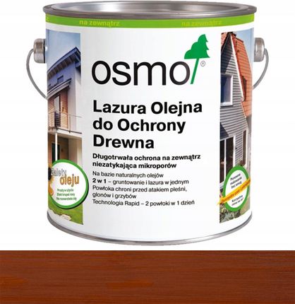 Osmo 703 0,125L Lazura Olej Do Ochrony Drewna Mahoń