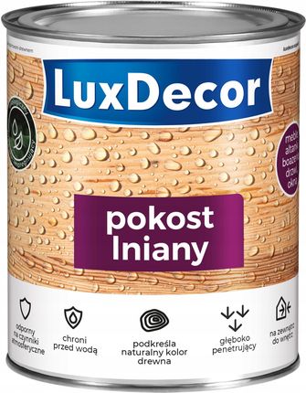 Luxdecor Pokost Lniany 2,2L Bezbarwny