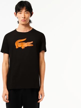 Lacoste  Big Logo Core Performance T-Shirt Black/Sunrise