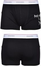 DSQUARED2 UNDERWEAR bokserki męskie BLACK