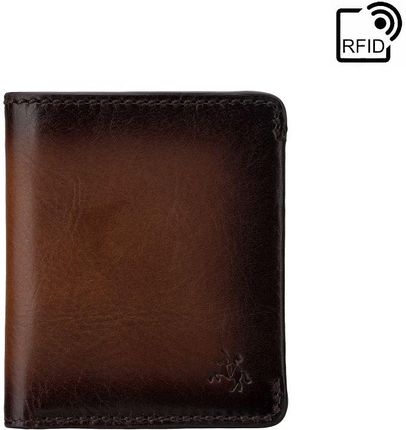 Mała banknotówka męska z ciemniejszymi krawędziami Visconti MT-88 RFID