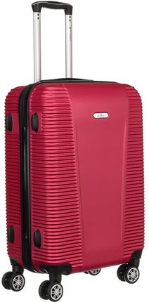 Średnich rozmiarów walizka podróżna z tworzywa ABS+ - Peterson