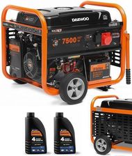 Zdjęcie Daewoo Power Products Zestaw Agregat Prądotwórczy Gda 8500E-3 7.0Kw + 2szt. Generator Oil 10W30 Dwo600 Z33872 - Stęszew