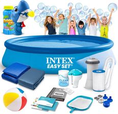 Basen Intex Easy Set 28132 366X76cm 15w1 + Maszynka Do Baniek