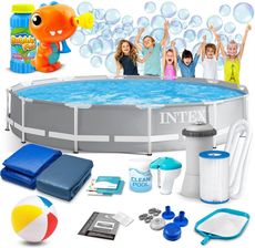 Zdjęcie Basen Intex Stelażowy 26712 366X76cm 16w1 + Maszyna Do Baniek - Sułkowice