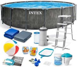 Zdjęcie Basen Intex Stelażowy 26742 457X122cm Zestaw 18w1 - Dobra