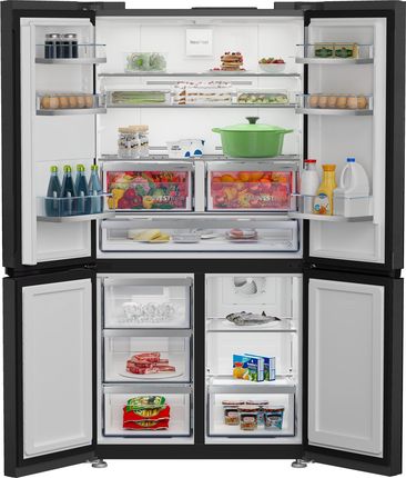 user_295bb2ccページ Lodówka BOSCH KMC85LBEA Side by Side No Frost 189.5cm Czarna