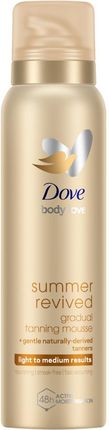 Dove Summer Revived Pianka Samoopalająca Odcień Light To Medium 150ml